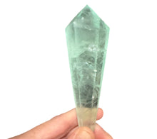 Load image into Gallery viewer, Fluorite Wand in Stand
