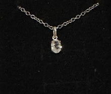 Load image into Gallery viewer, Clear Quartz Sterling Silver Pendent
