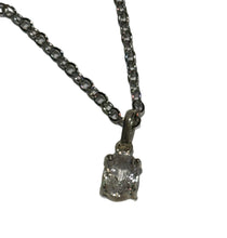 Load image into Gallery viewer, Clear Quartz Sterling Silver Pendent
