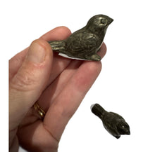 Load image into Gallery viewer, Pyrite Mini Bird Carving
