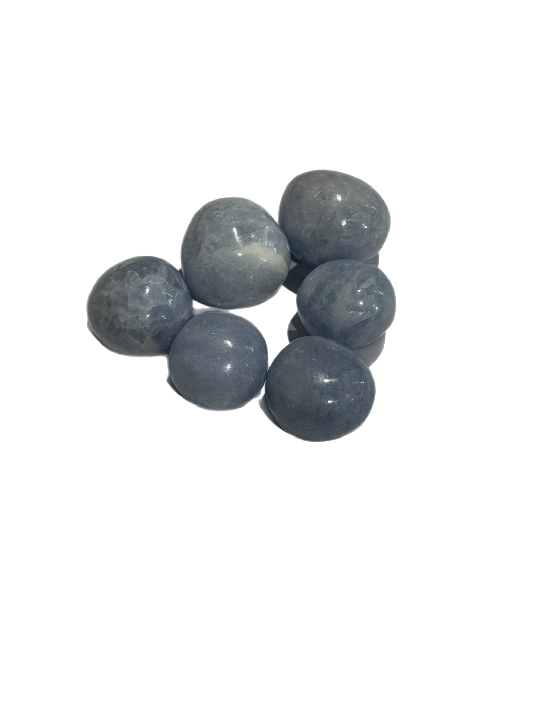 Blue Calcite Large Tumbles