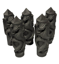 Load image into Gallery viewer, Graphite Dragon Towers
