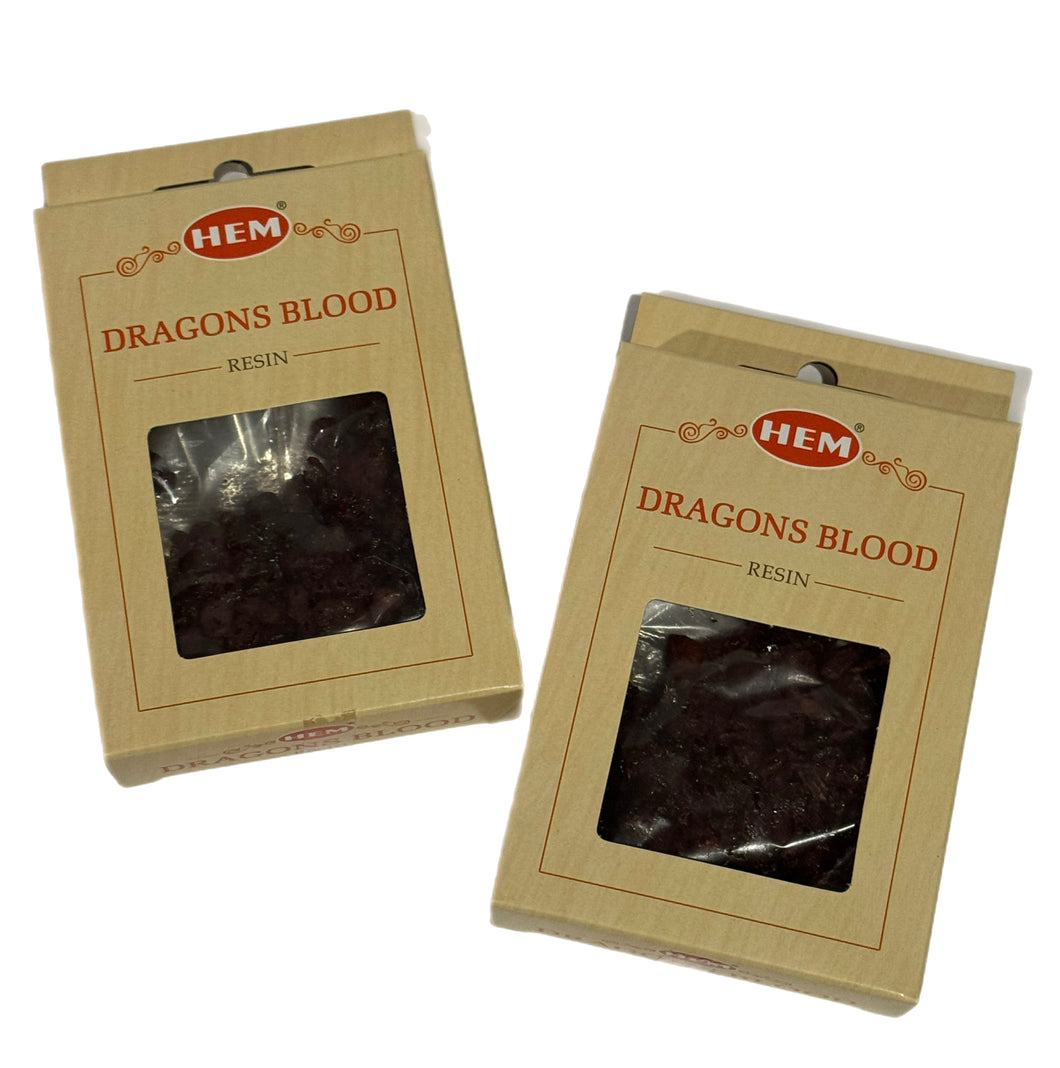 INCENSE RESIN HEM DRAGONS BLOOD 30 GRAMS