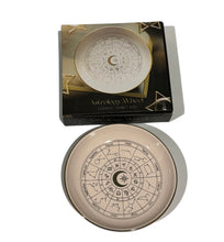 Load image into Gallery viewer, CERAMIC ROUND TRINKET DISH ASTROLOGY WHEEL OFF WHITE
