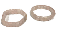Load image into Gallery viewer, Rose Quartz Flat Bracelet
