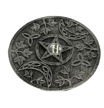 Load image into Gallery viewer, Triple Moon Candle/Incense Holder
