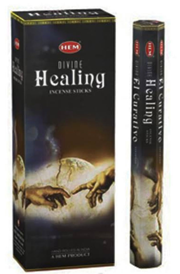 HEM Incense Hex DIVINE HEALING 20 stick BOX