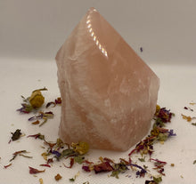 Load image into Gallery viewer, Rose Quartz Points - Semi Polished
