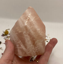 Load image into Gallery viewer, Rose Quartz Points - Semi Polished
