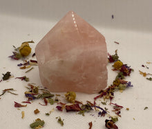 Load image into Gallery viewer, Rose Quartz Points - Semi Polished
