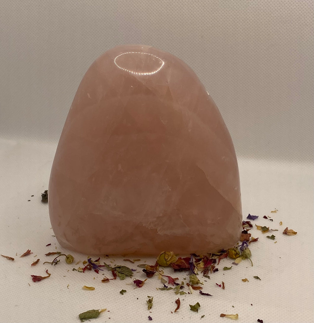 Rose Quartz Free Standing