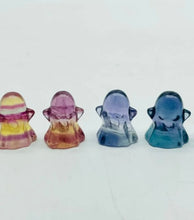 Load image into Gallery viewer, Fluorite Mini Ghost
