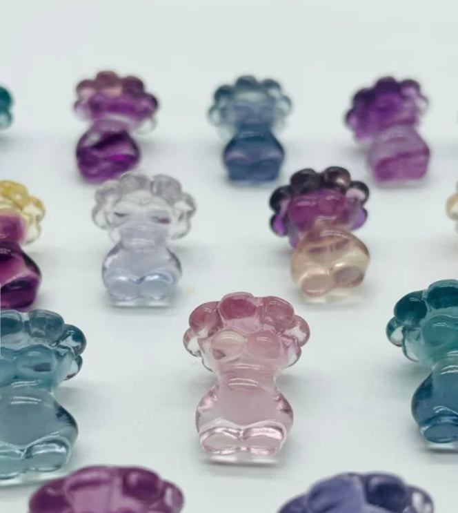 Fluorite Mini Women Body Mushroom