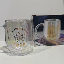 Load image into Gallery viewer, You are made of magic glass mug
