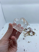 Load image into Gallery viewer, Clear Quartz Faceted Heart
