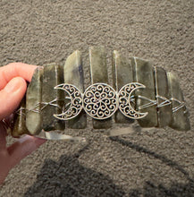 Load image into Gallery viewer, Labradorite Crystal Crown
