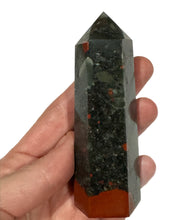 Load image into Gallery viewer, Bloodstone Towers with Pyrite Inclusions

