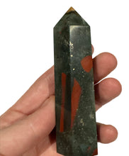 Load image into Gallery viewer, Bloodstone Towers with Pyrite Inclusions
