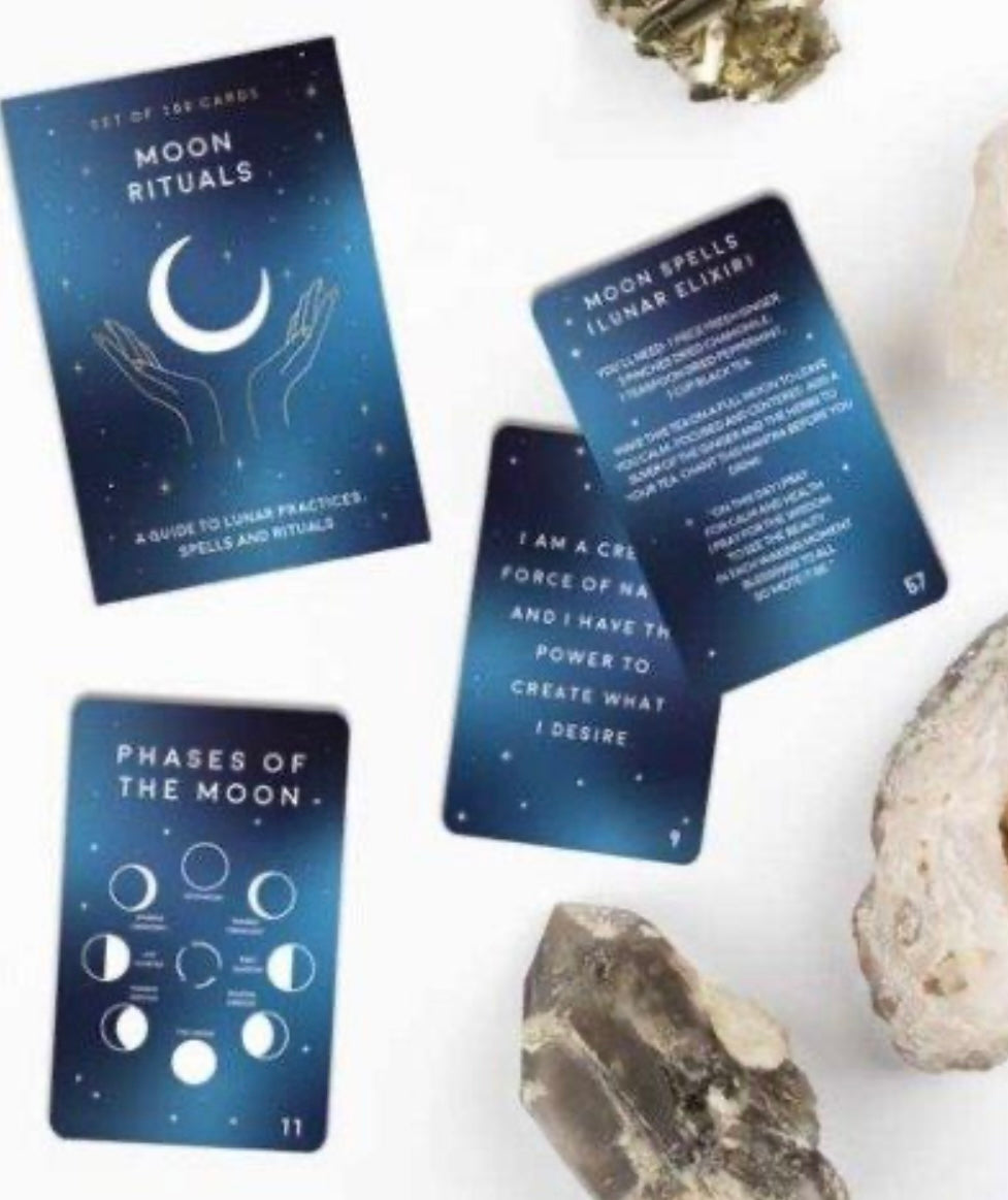 Moon Rituals: Set of 100 Cards