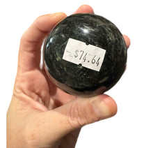 Load image into Gallery viewer, Green Tourmaline Sphere
