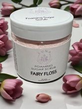Load image into Gallery viewer, Foaming Sugar Scrub- FAIRY FLOSS
