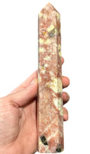 Load image into Gallery viewer, Pink Aventurine and Larvakite Towers
