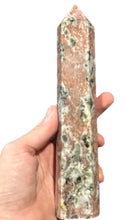 Load image into Gallery viewer, Pink Aventurine and Larvakite Towers
