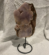 Load image into Gallery viewer, Pink Amethyst on Stand
