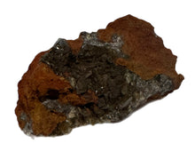 Load image into Gallery viewer, RARE Sparkly Red Calcite on Limonite 🔥🔥🔥🔥
