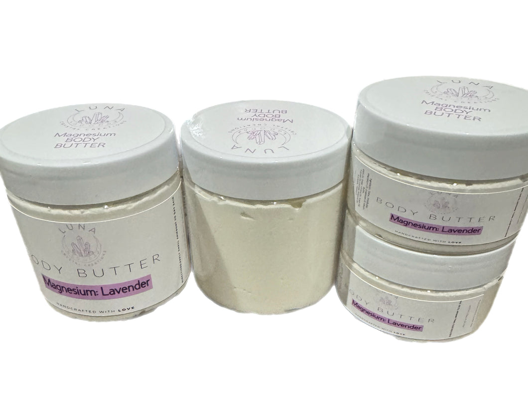 Magnesium Body Butter: Lavender