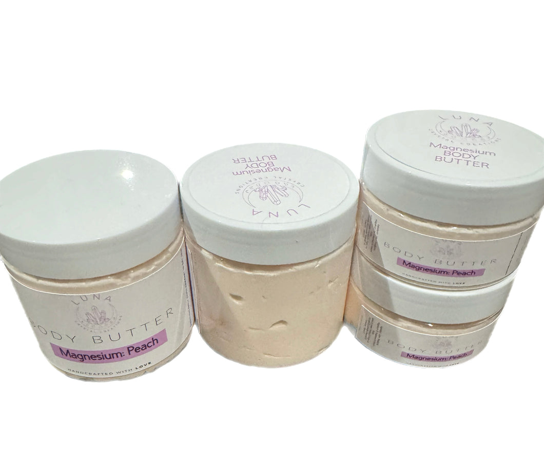 Magnesium Body Butter: Peach
