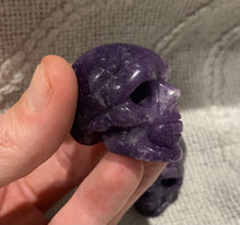 Load image into Gallery viewer, Mini Skull- Lepidolite
