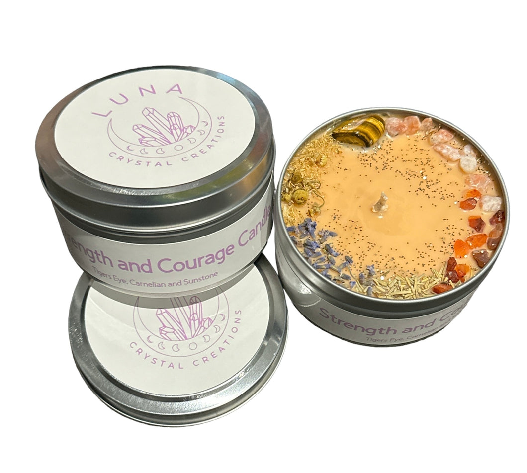 Strength and Courage Intention Candle