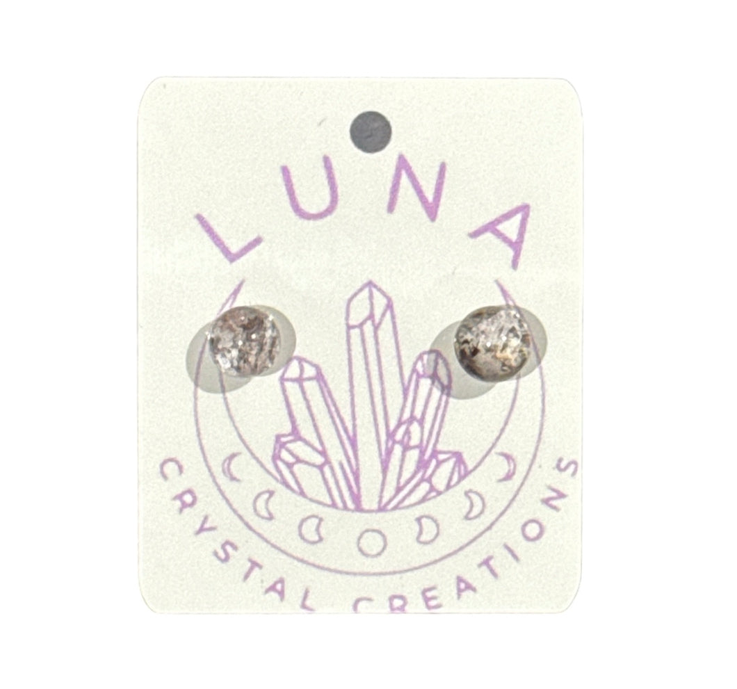 Garden Quartz Stud Earrings