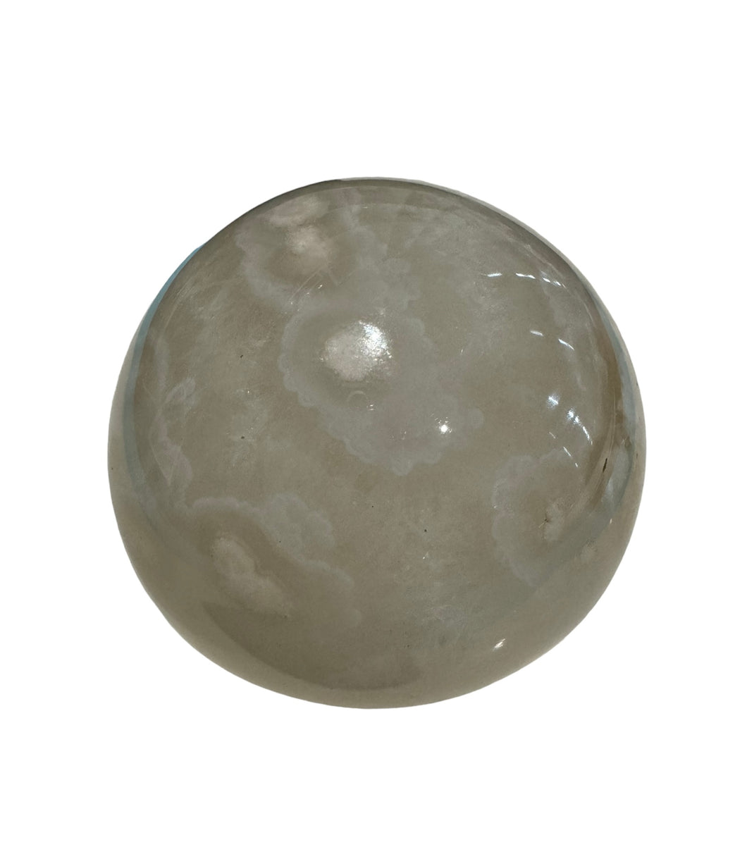 Cherry Blossom Agate Sphere