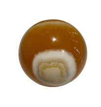 Load image into Gallery viewer, Orange Banded Calcite Sphere
