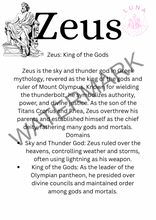 Load image into Gallery viewer, Book of Shadow pages: DEITY X2
