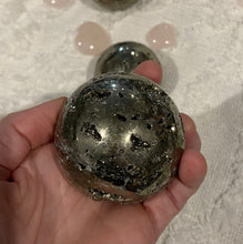 Load image into Gallery viewer, Pyrite Sphere
