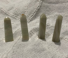 Load image into Gallery viewer, Mini- Green Onyx towers
