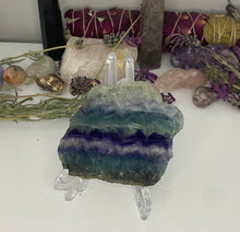 Load image into Gallery viewer, Rainbow Fluorite Slab
