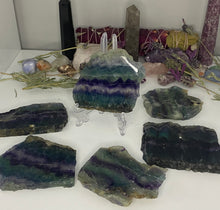 Load image into Gallery viewer, Rainbow Fluorite Slab
