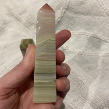 Load image into Gallery viewer, Pink Banded Onyx Tower
