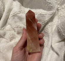 Load image into Gallery viewer, Rose Calcite Tower
