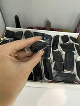 Load image into Gallery viewer, Black Tourmaline Raw Piece
