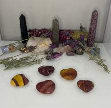 Load image into Gallery viewer, Mookaite Hearts
