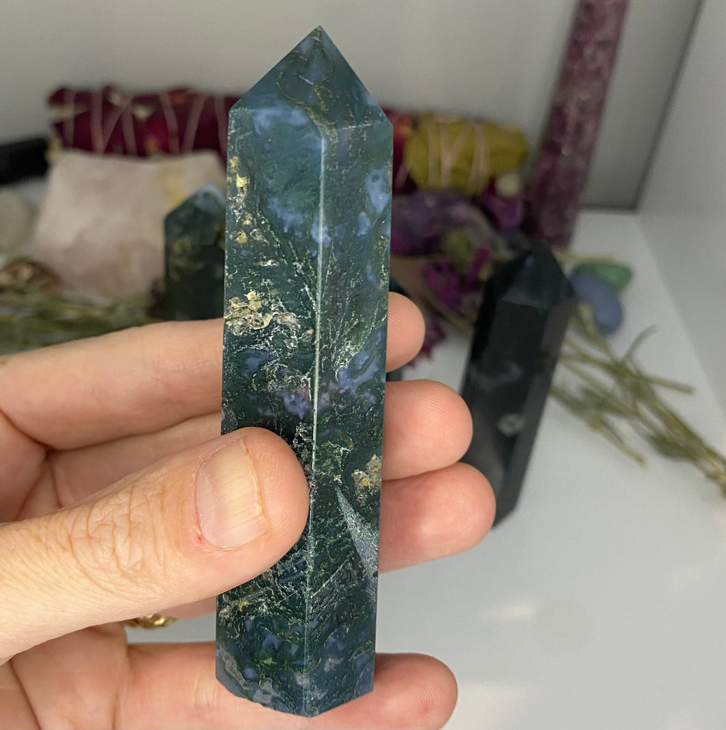 Moss Agate Towers
