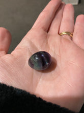 Load image into Gallery viewer, Rainbow Fluorite Egg AA Quality
