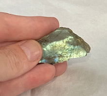 Load image into Gallery viewer, Labradorite Natural Piece- Half Polished
