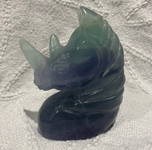 Load image into Gallery viewer, Fluorite unicorn

