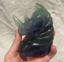 Load image into Gallery viewer, Fluorite unicorn
